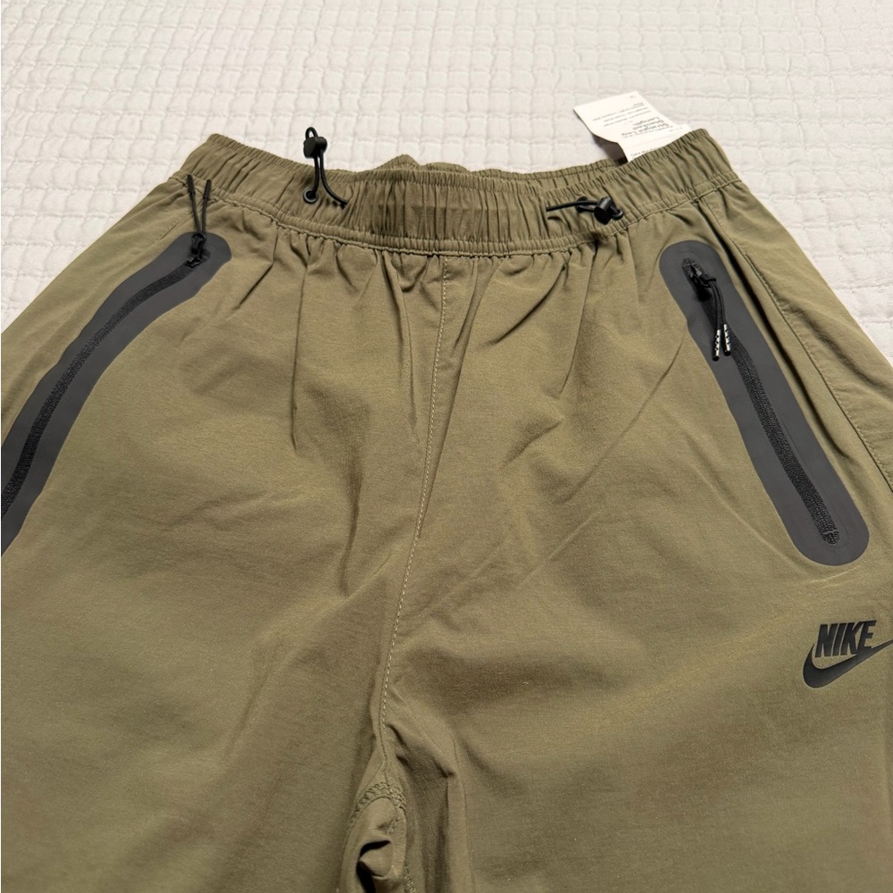 Nike Khaki Cargo Pants with Zippered Pockets - Picture 2 of 5